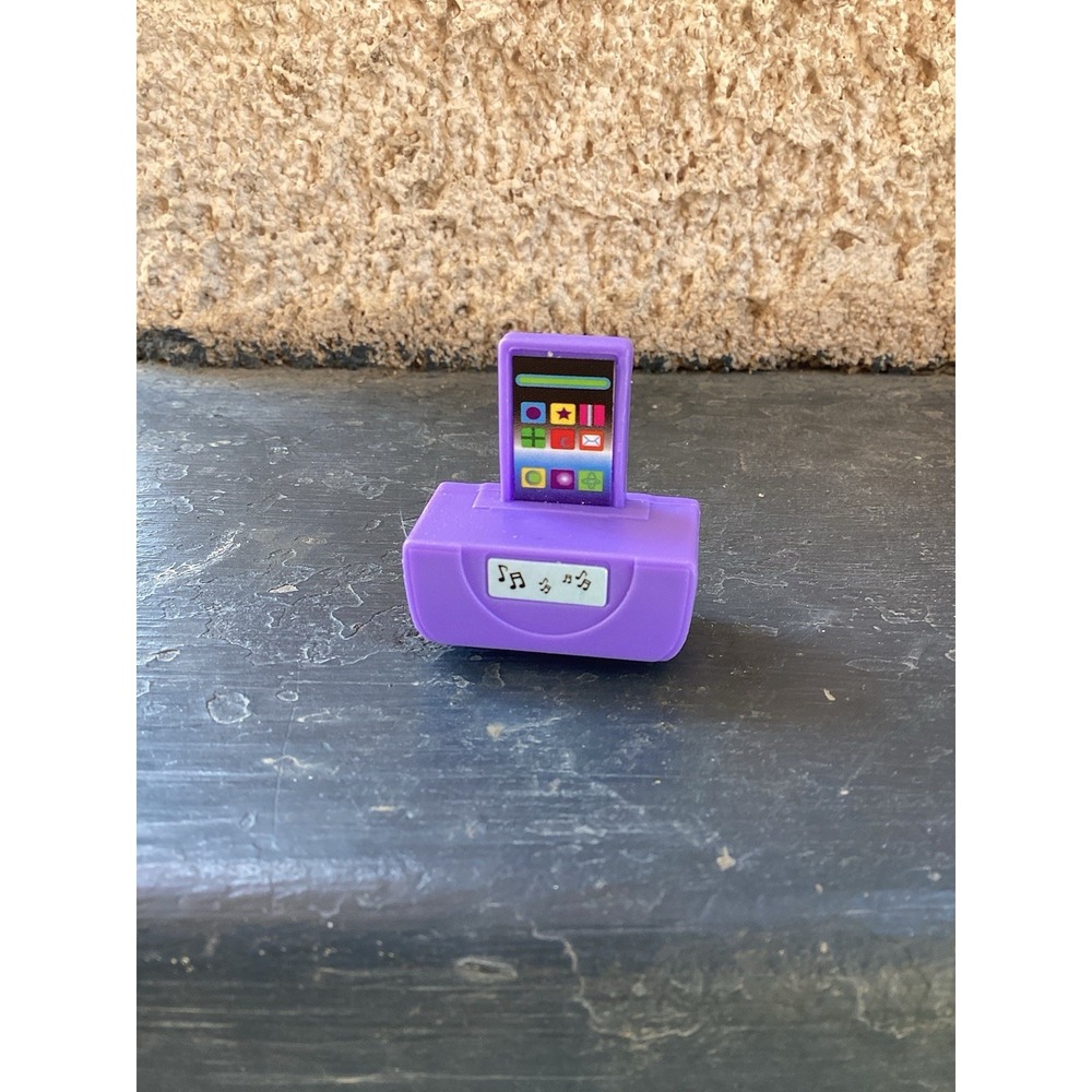 Barbie Purple Ipod Player Replacement Accessory Mini Toy